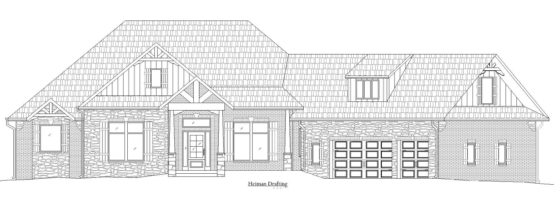 Heiman Drafting Elevation Sample