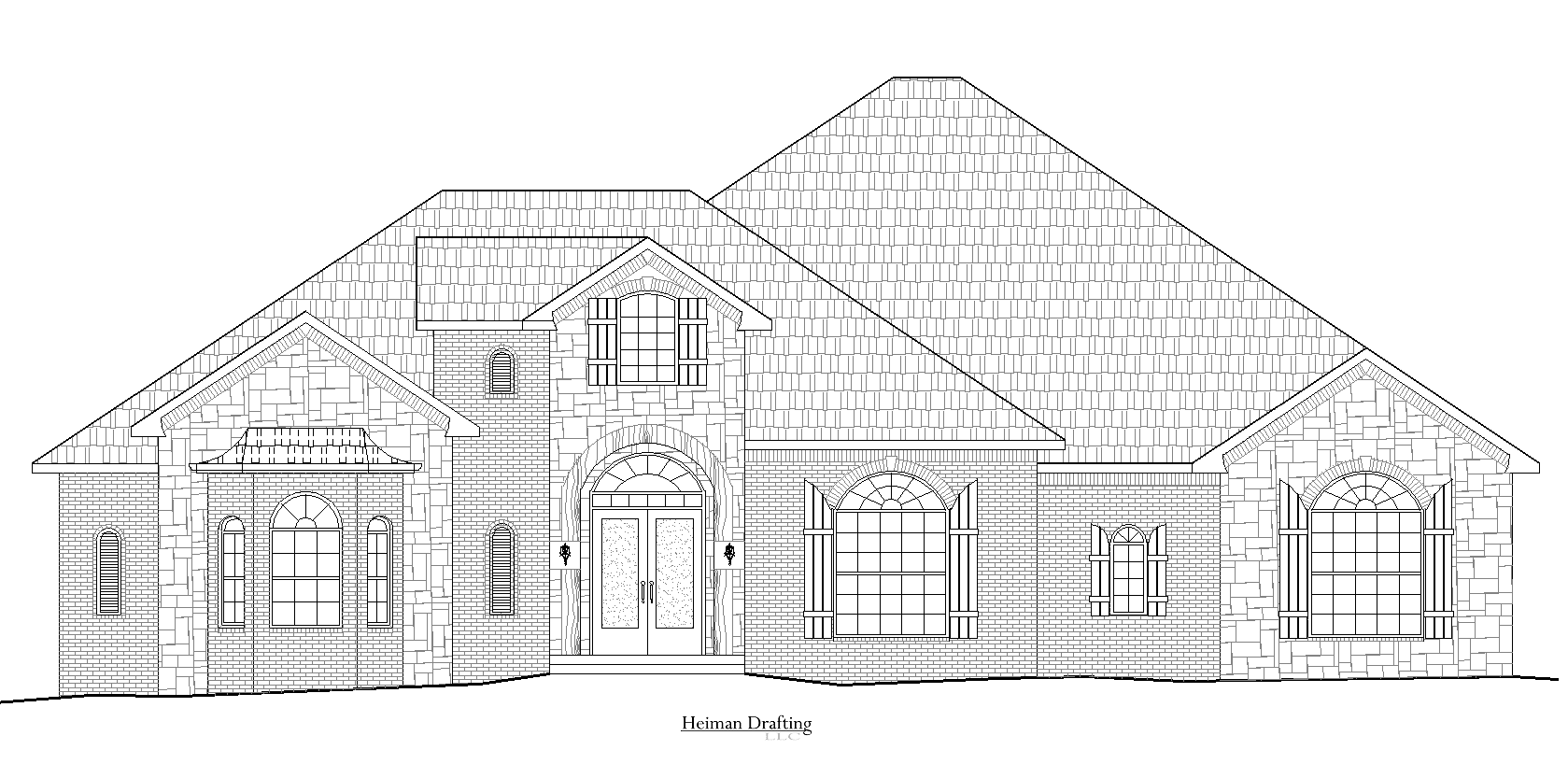 Heiman Drafting Elevation Sample