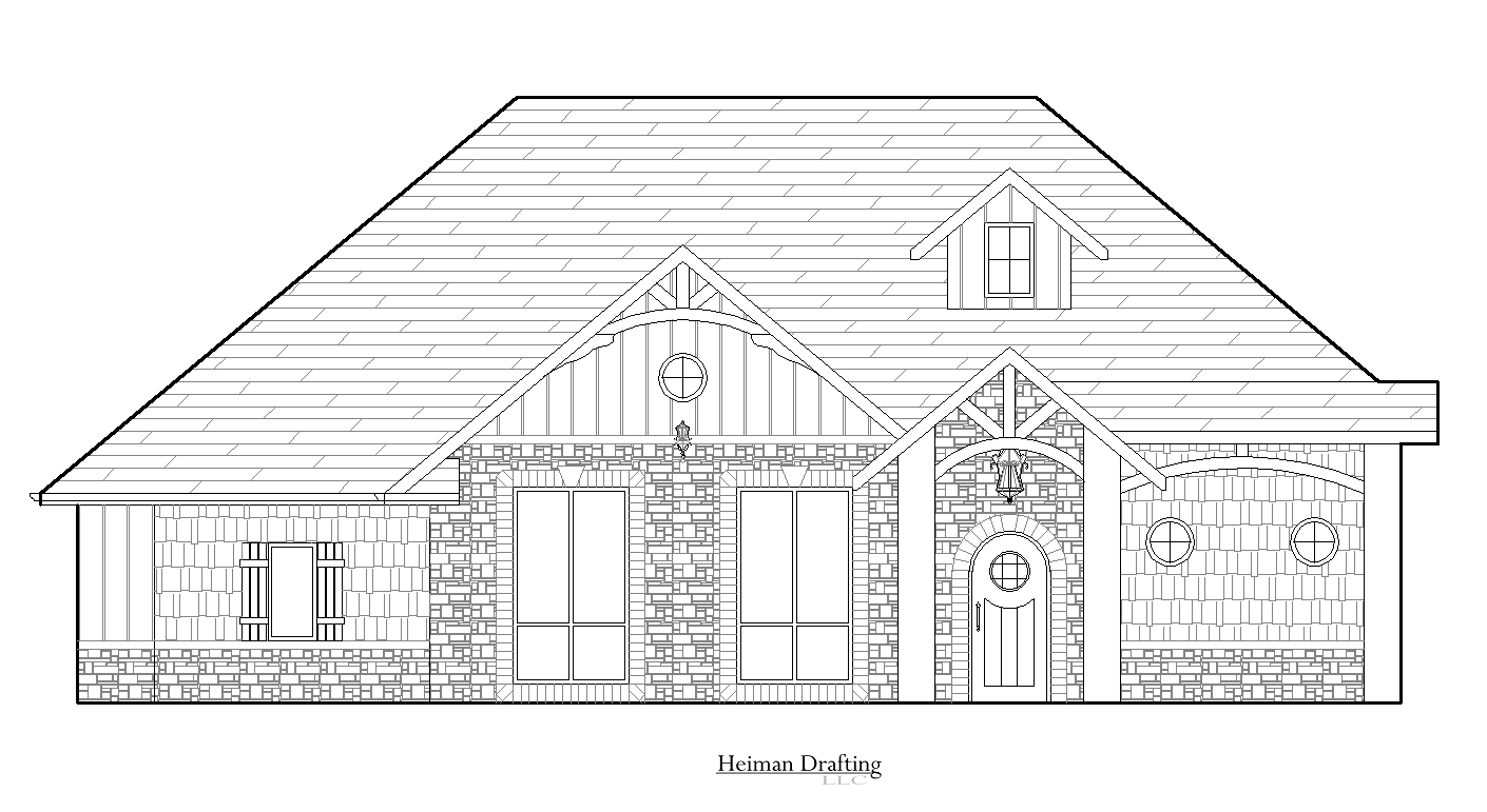 Heiman Drafting Elevation Sample