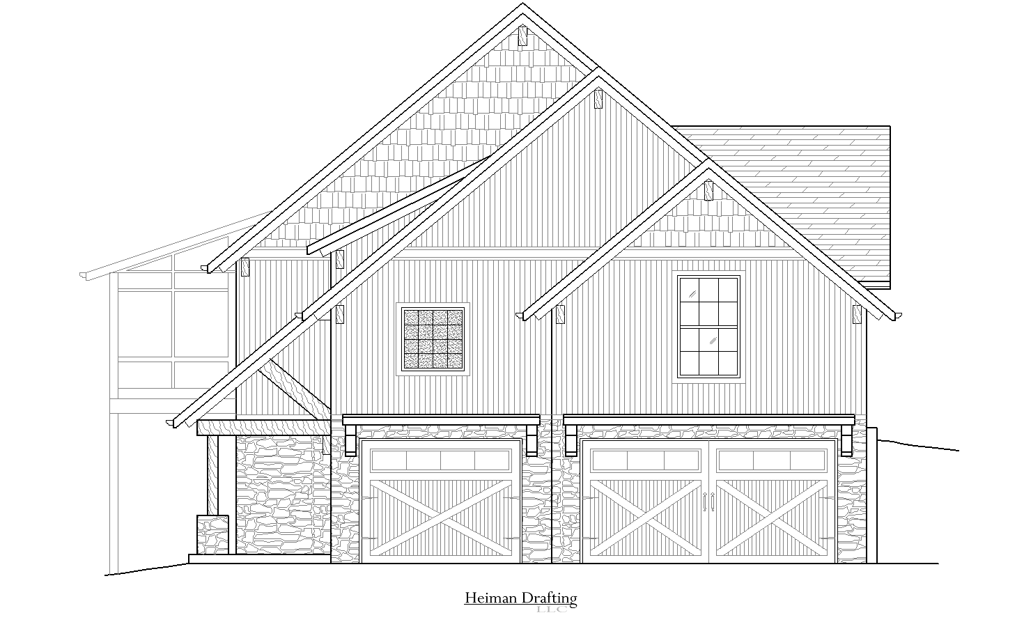 Heiman Drafting Elevation Sample