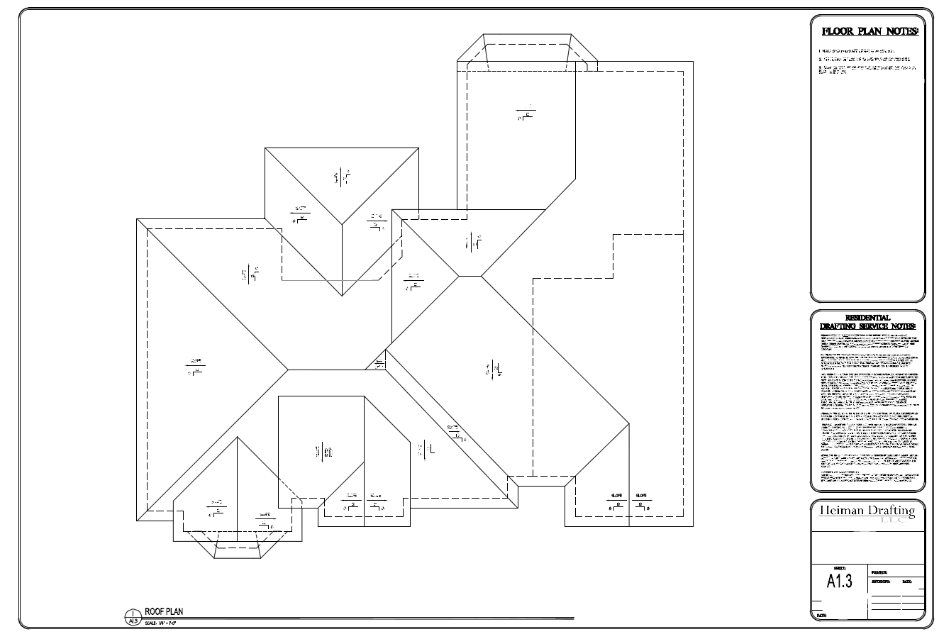 Heiman Drafting Residential Construction Sample
